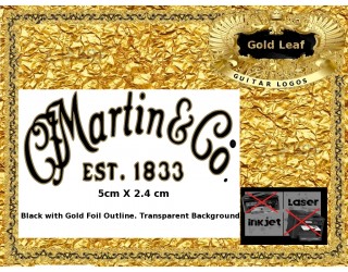 Martin & Co. Guitar Decal 141g